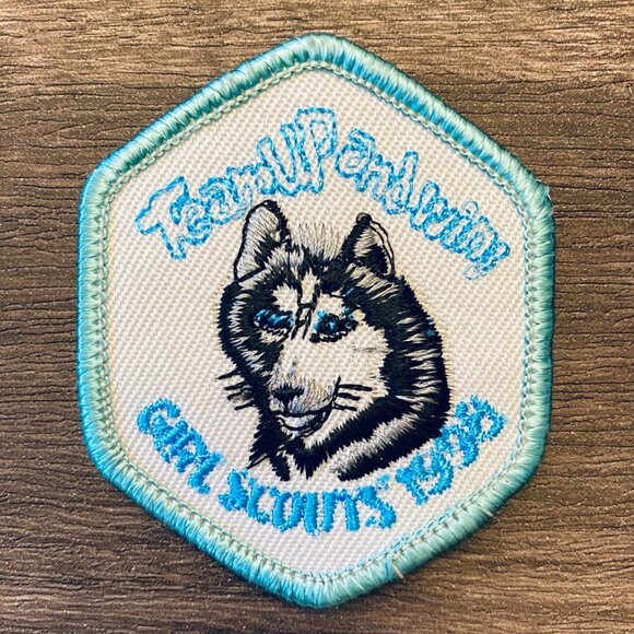 Team Up and Win 1998 Girl Scouts Embroidered Patch - Picture 6 of 9